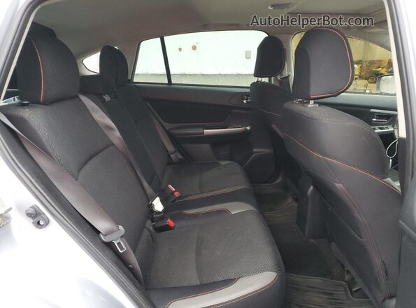 JF2GPBBC3GH284234 2016 SUBARU CROSSTREK Gray უკანა სალონის ხედი