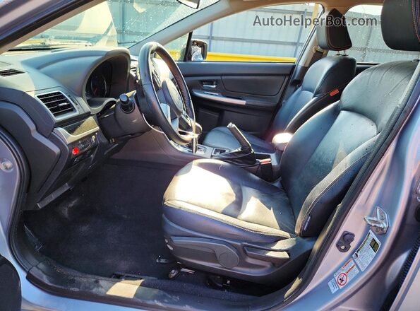 JF2GPBLC3GH260417 2016 SUBARU CROSSTREK Silver Widok wnętrza z przodu