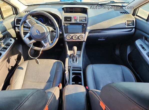 JF2GPBLC3GH260417 2016 SUBARU CROSSTREK Silver Widok deski rozdzielczej