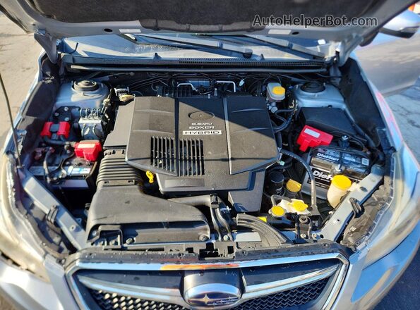 JF2GPBLC3GH260417 2016 SUBARU CROSSTREK Silver Widok komory silnika