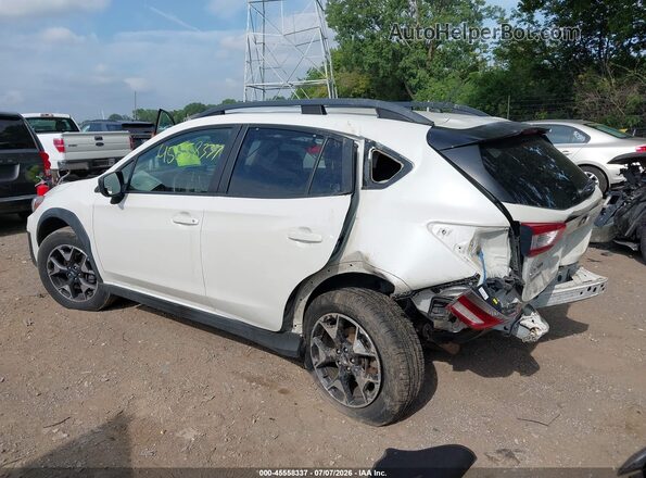 JF2GTAAC0KH205022 2019 SUBARU CROSSTREK White Հետևի ձախ