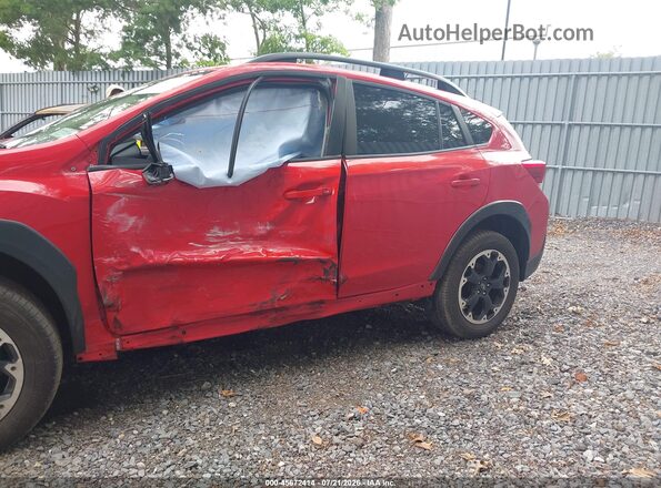JF2GTAAC1P9252383 2023 SUBARU CROSSTREK Красный Вид спереди