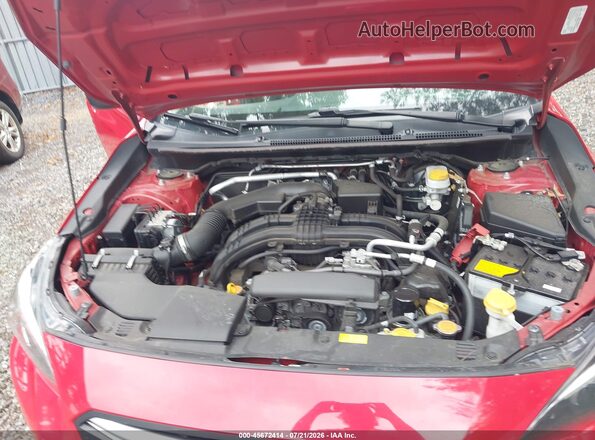 JF2GTAAC1P9252383 2023 SUBARU CROSSTREK Красный Вид сзади