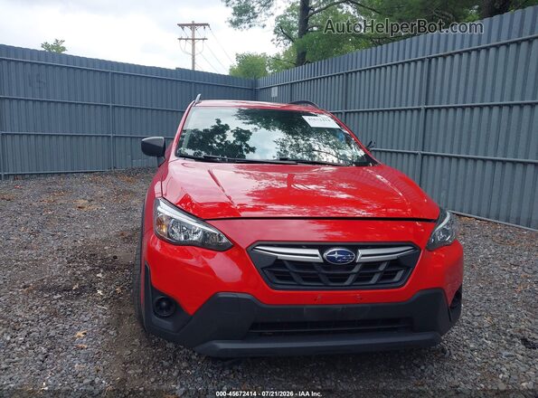 JF2GTAAC1P9252383 2023 SUBARU CROSSTREK Красный Вид щитка приборов