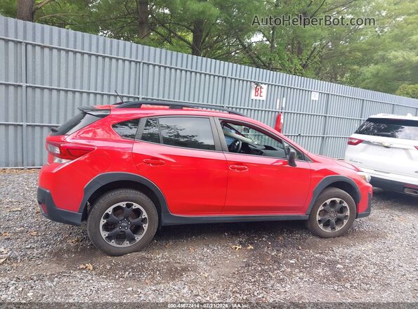 JF2GTAAC1P9252383 2023 SUBARU CROSSTREK Красный Вид задней части салона
