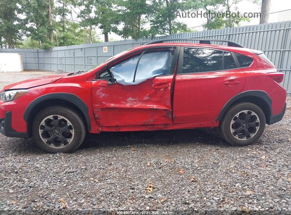 JF2GTAAC1P9252383 2023 SUBARU CROSSTREK Красный Панорамный вид салона 360°