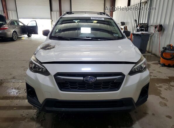 JF2GTAAC2JH352411 2018 SUBARU CROSSTREK White Vista frontal