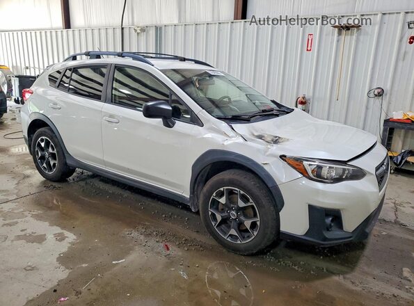 JF2GTAAC2JH352411 2018 SUBARU CROSSTREK White Delantero derecho