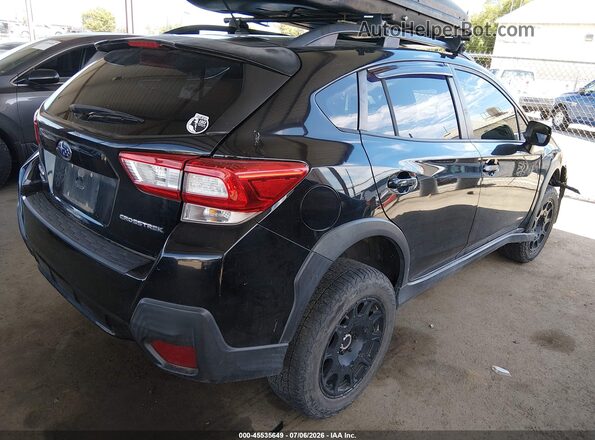 JF2GTAAC3JH280344 2018 SUBARU CROSSTREK Black Rear right