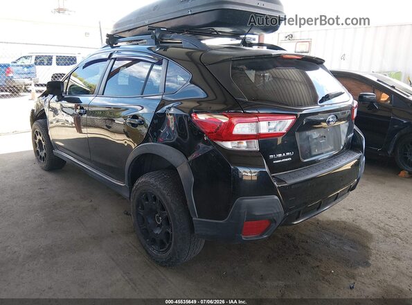 JF2GTAAC3JH280344 2018 SUBARU CROSSTREK Black Rear left
