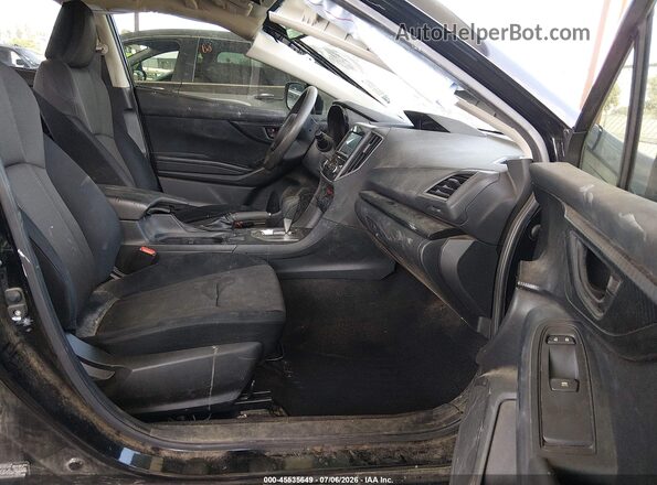 JF2GTAAC3JH280344 2018 SUBARU CROSSTREK Black Front interior view