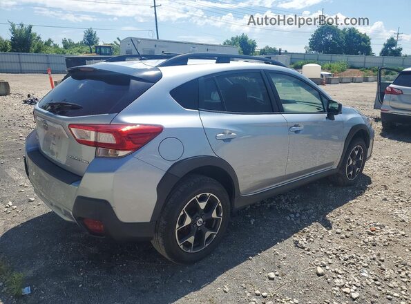 JF2GTAAC3JH349095 2018 SUBARU CROSSTREK Silver Tył prawy