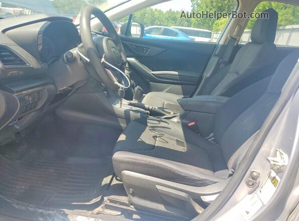 JF2GTAAC3JH349095 2018 SUBARU CROSSTREK Silver Widok wnętrza z przodu