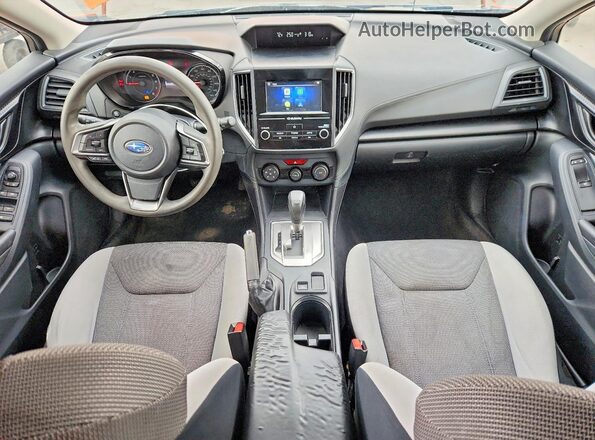 JF2GTAAC4JH212490 2018 SUBARU CROSSTREK Orange Առջևի վահանակի տեսք