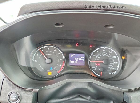 JF2GTAAC4JH212490 2018 SUBARU CROSSTREK Orange Սարքավորումների վահանակի տեսք