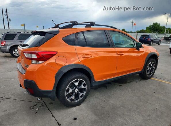 JF2GTAAC4JH212490 2018 SUBARU CROSSTREK Orange Հետևի աջ