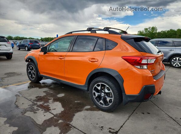 JF2GTAAC4JH212490 2018 SUBARU CROSSTREK Orange Հետևի ձախ