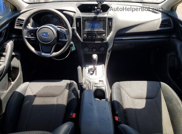 JF2GTAAC4JH307681 2018 SUBARU CROSSTREK Серый Вид панели приборов