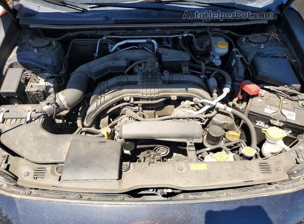 JF2GTAAC4JH307681 2018 SUBARU CROSSTREK Серый Вид задней части салона