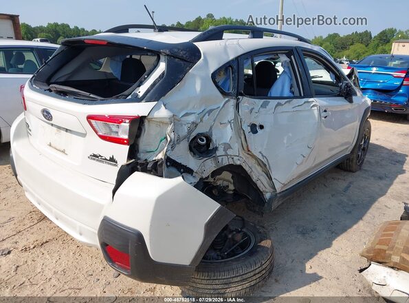 JF2GTAAC4JH317157 2018 SUBARU CROSSTREK White Trasero derecho