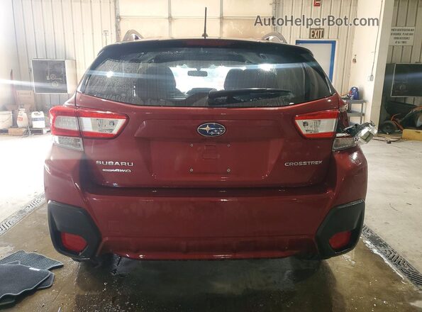 JF2GTAAC4KG382369 2019 SUBARU CROSSTREK Maroon Հետևի տեսք