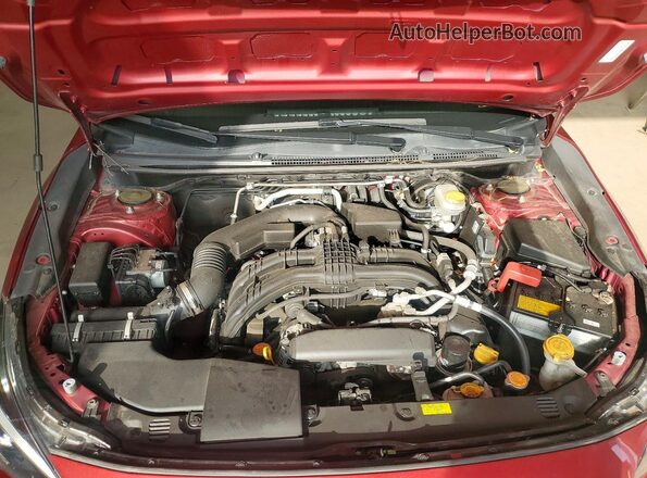 JF2GTAAC4KG382369 2019 SUBARU CROSSTREK Maroon Շարժիչի բաժամունքի տեսք