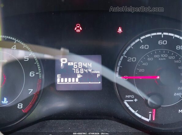 JF2GTAAC5KH218221 2019 SUBARU CROSSTREK Blue Հետևի նստատեղերի տեսք