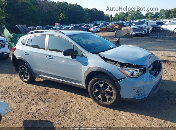 JF2GTAAC5KH218221 2019 SUBARU CROSSTREK Blue Սալոնի հետևի տեսք