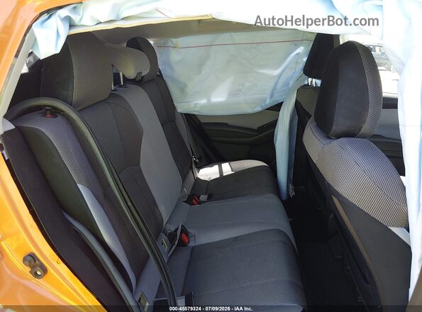 JF2GTAAC6JG331695 2018 SUBARU CROSSTREK Orange Vista de la etiqueta del VIN