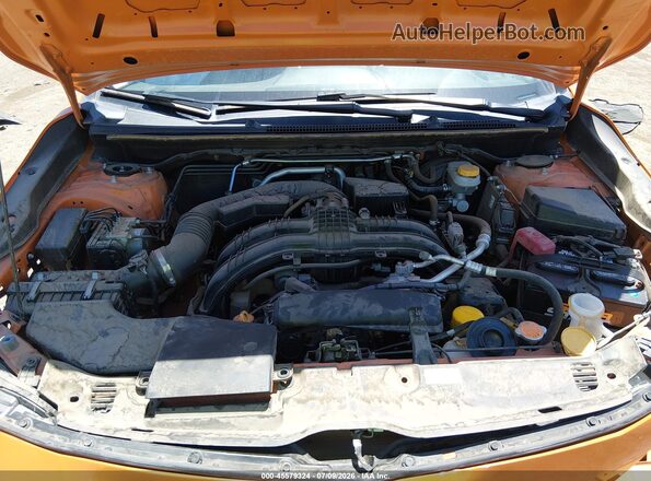 JF2GTAAC6JG331695 2018 SUBARU CROSSTREK Orange Vista trasera