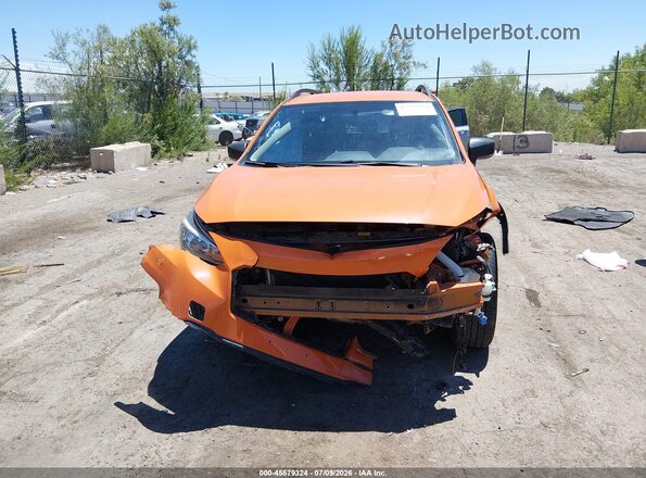 JF2GTAAC6JG331695 2018 SUBARU CROSSTREK Orange Vista del cuadro de instrumentos
