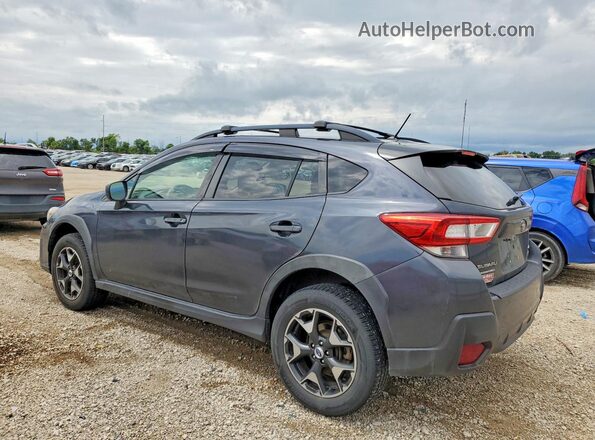 JF2GTAAC6JH217531 2018 SUBARU CROSSTREK Серый Задняя левая четверть