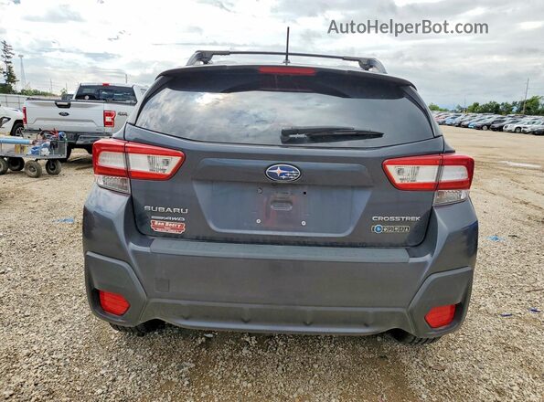 JF2GTAAC6JH217531 2018 SUBARU CROSSTREK Серый Вид сзади