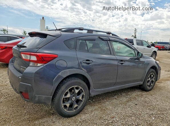 JF2GTAAC6JH217531 2018 SUBARU CROSSTREK Серый Задняя правая четверть