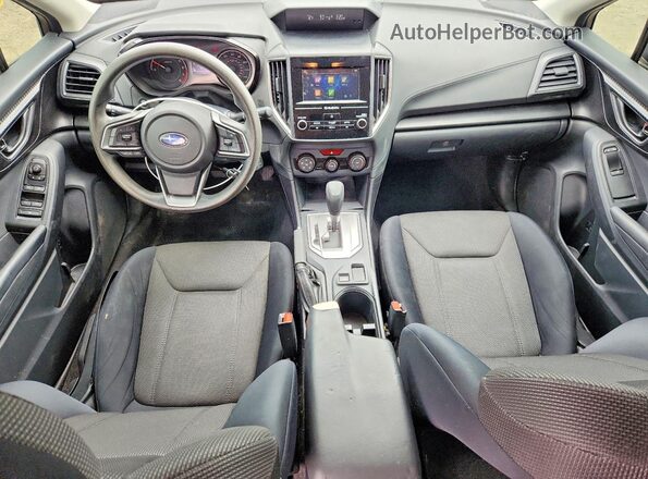 JF2GTAAC7JH277981 2018 SUBARU CROSSTREK Blue Вид панелі приладів