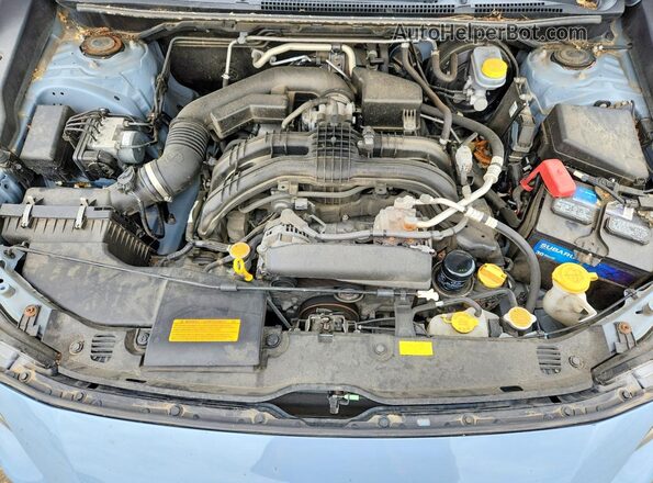 JF2GTAAC7JH277981 2018 SUBARU CROSSTREK Blue Вид задньої частини салону