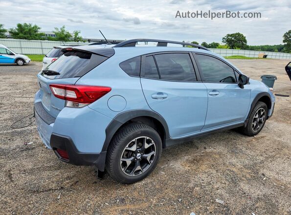 JF2GTAAC7JH277981 2018 SUBARU CROSSTREK Blue Задня права чверть