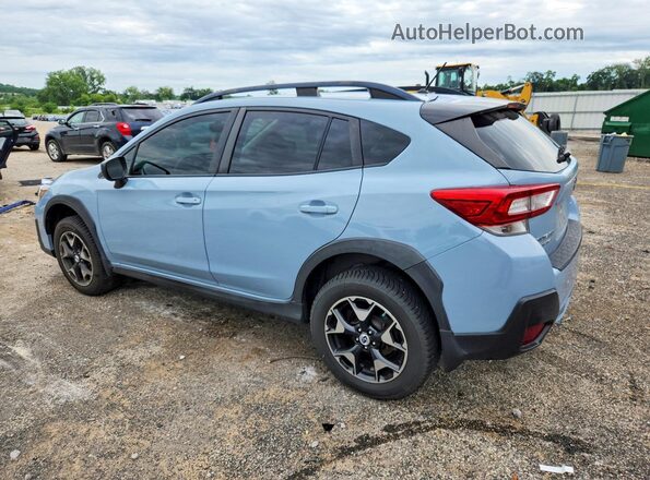 JF2GTAAC7JH277981 2018 SUBARU CROSSTREK Blue Задня ліва чверть