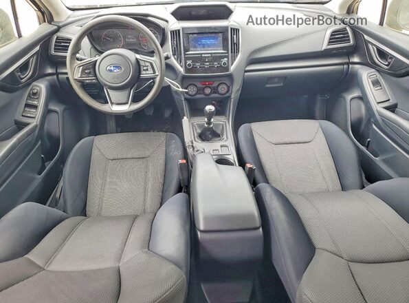 JF2GTAAC7K9286952 2019 SUBARU CROSSTREK Gray Dashboard view