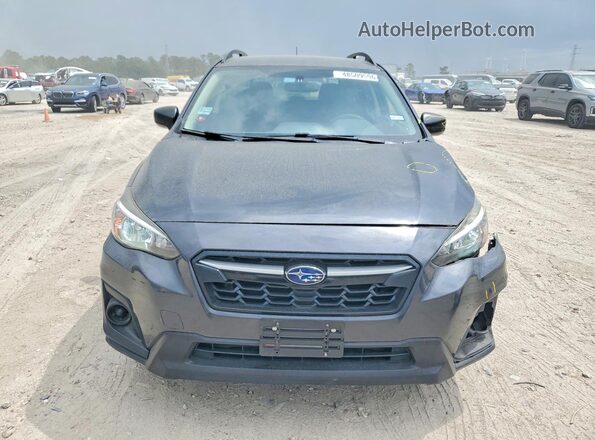 JF2GTAAC7K9286952 2019 SUBARU CROSSTREK Gray Front view