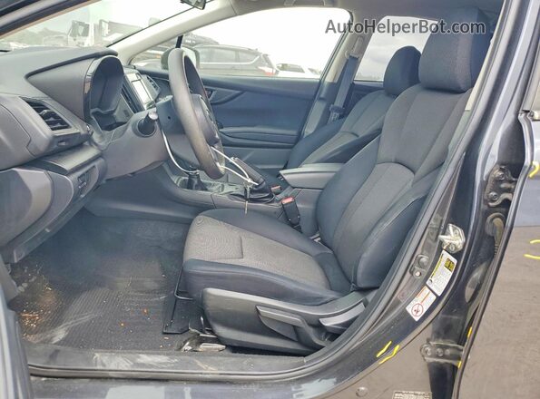 JF2GTAAC7K9286952 2019 SUBARU CROSSTREK Gray Front interior view