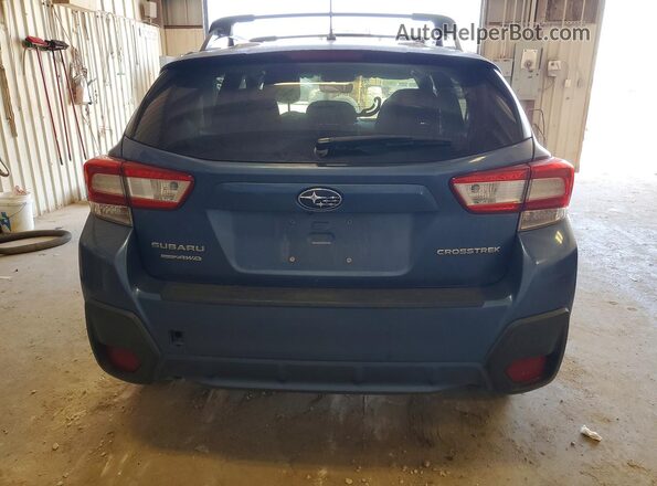 JF2GTAAC8K9277340 2019 SUBARU CROSSTREK Blue უკანა ხედი