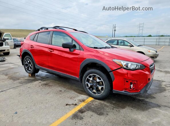 JF2GTAAC9L9232571 2020 SUBARU CROSSTREK Red Delantero derecho