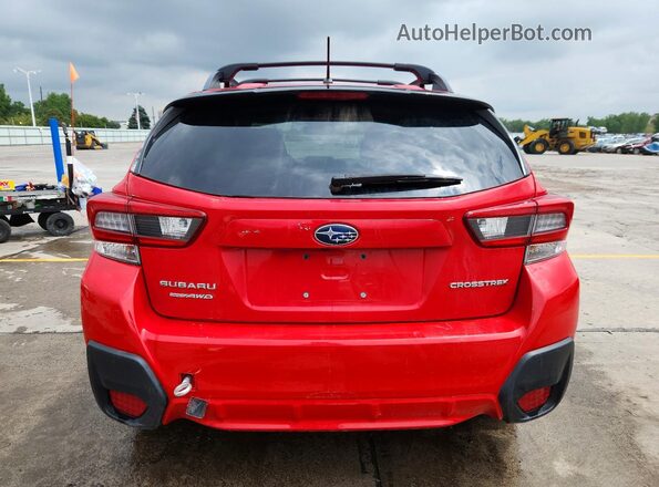 JF2GTAAC9L9232571 2020 SUBARU CROSSTREK Red Vista trasera