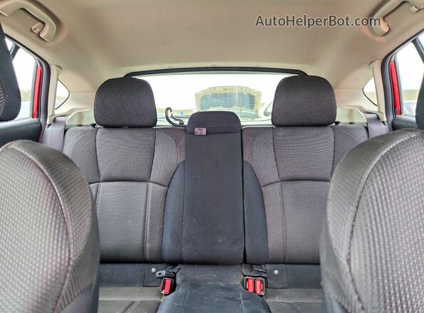 JF2GTAAC9L9232571 2020 SUBARU CROSSTREK Red Vista de los asientos traseros