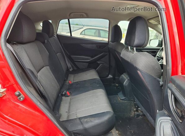 JF2GTAAC9L9232571 2020 SUBARU CROSSTREK Red Vista interior trasera