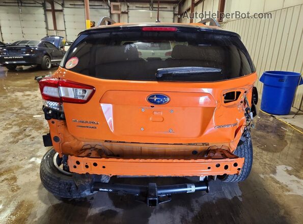 JF2GTAACXJH244862 2018 SUBARU CROSSTREK Orange უკანა ხედი