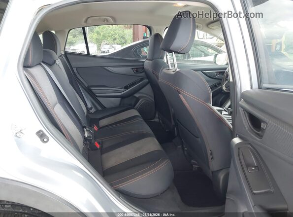 JF2GTABC0JH213313 2018 SUBARU CROSSTREK Silver Vista de la etiqueta del VIN