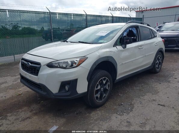 JF2GTABC0JH235392 2018 SUBARU CROSSTREK White Przód lewy