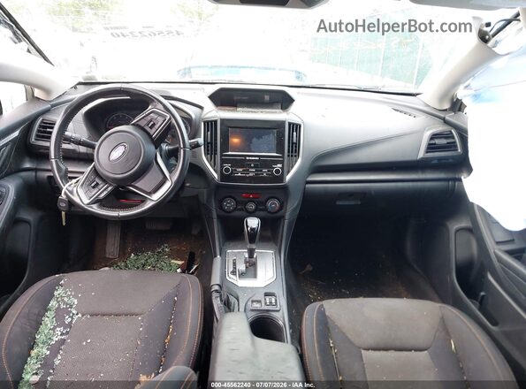 JF2GTABC0JH235392 2018 SUBARU CROSSTREK White Widok wnętrza z przodu